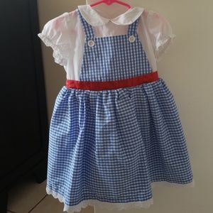 Dorothy Wizard of Oz toddler halloween costume